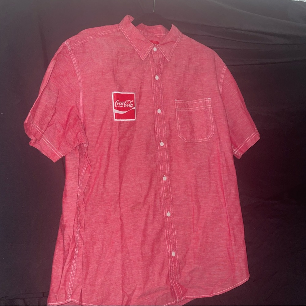Coca Cola Red Lightweight Casual Shirt